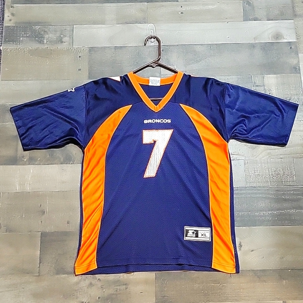 🌟 RARE 🌟 Vintage Broncos #7 Elway Starter Jersey - Size XL